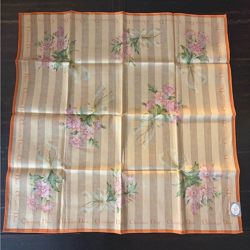 NWT Floral Dior Scarf